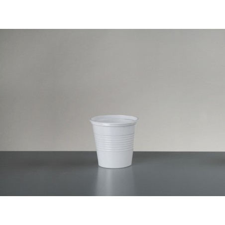 VASO PLASTICO 110cc BLANCO