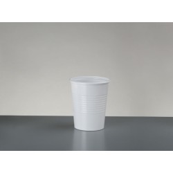 VASO PLASTICO 180cc BLANCO