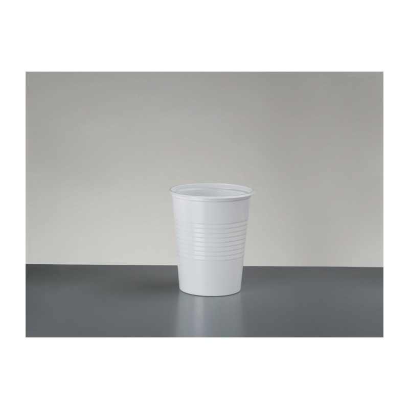 VASO PLASTICO 180cc BLANCO