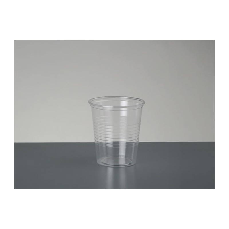 VASO PLASTICO 180cc CRISTAL