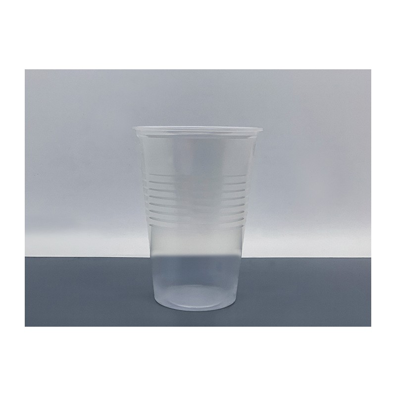 VASO PLASTICO 220cc NATURAL