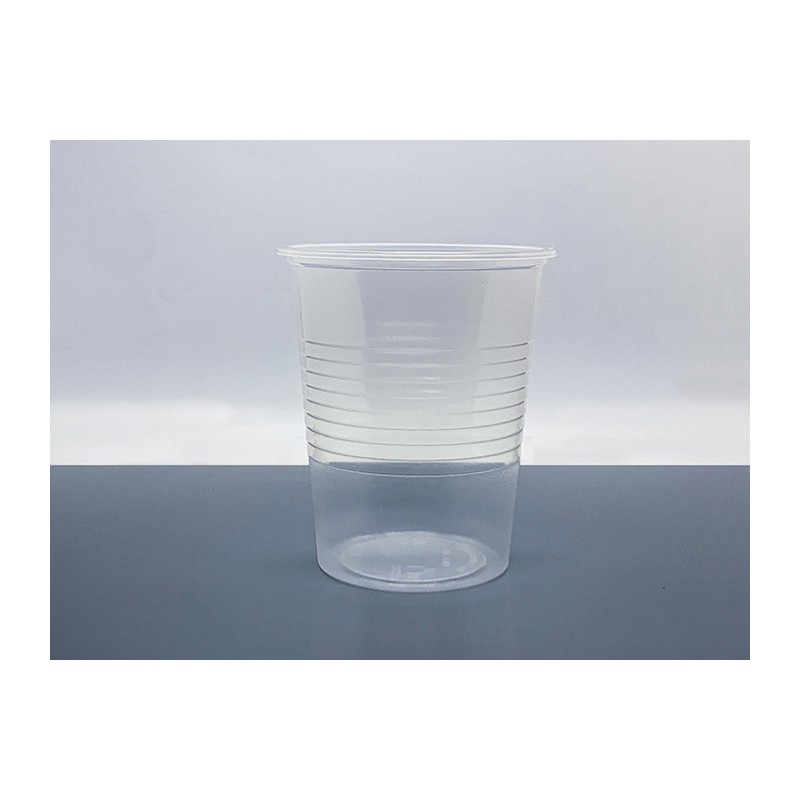 VASO PLASTICO 300cc NATURAL