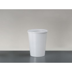 VASO PLASTICO 330cc BLANCO