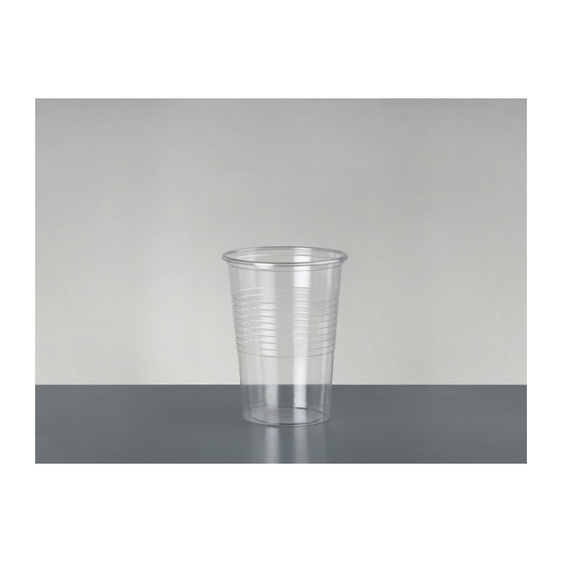 VASO PLASTICO 330cc CRISTAL