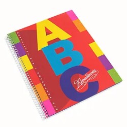 CUADERNO RIVADAVIA ABC 21×27 ESPIRAL 100h