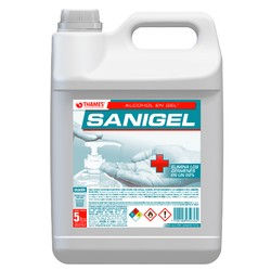 ALCOHOL GEL SANIGEL x5lts