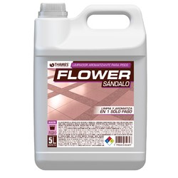 DESODORANTE PISO FLOWER SANDALO x5lts