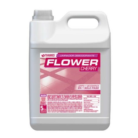 DESODORANTE PISO FLOWER CHERRY x5lts