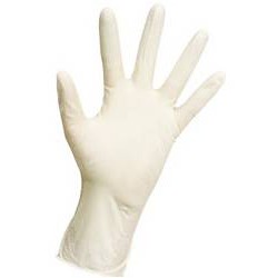 GUANTES DE LATEX DESCARTABLES -