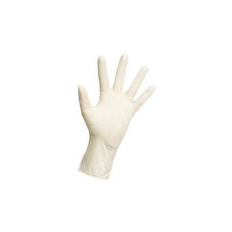 GUANTES DE LATEX DESCARTABLES -