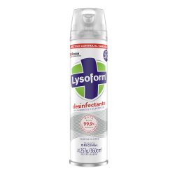 DESINFECTANTE AEROSOL LYSOFORM ORIGINAL x360cc